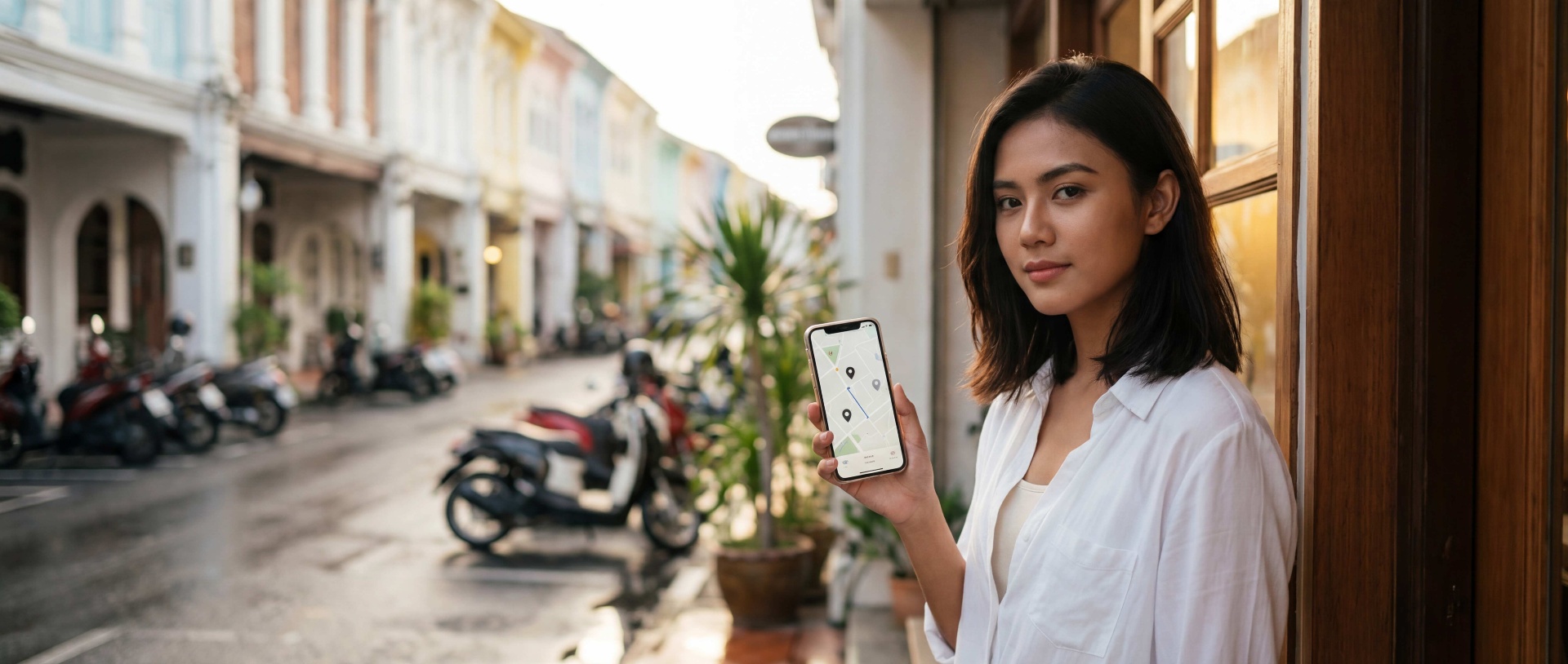 Modern website design mockup on laptop and mobile devices